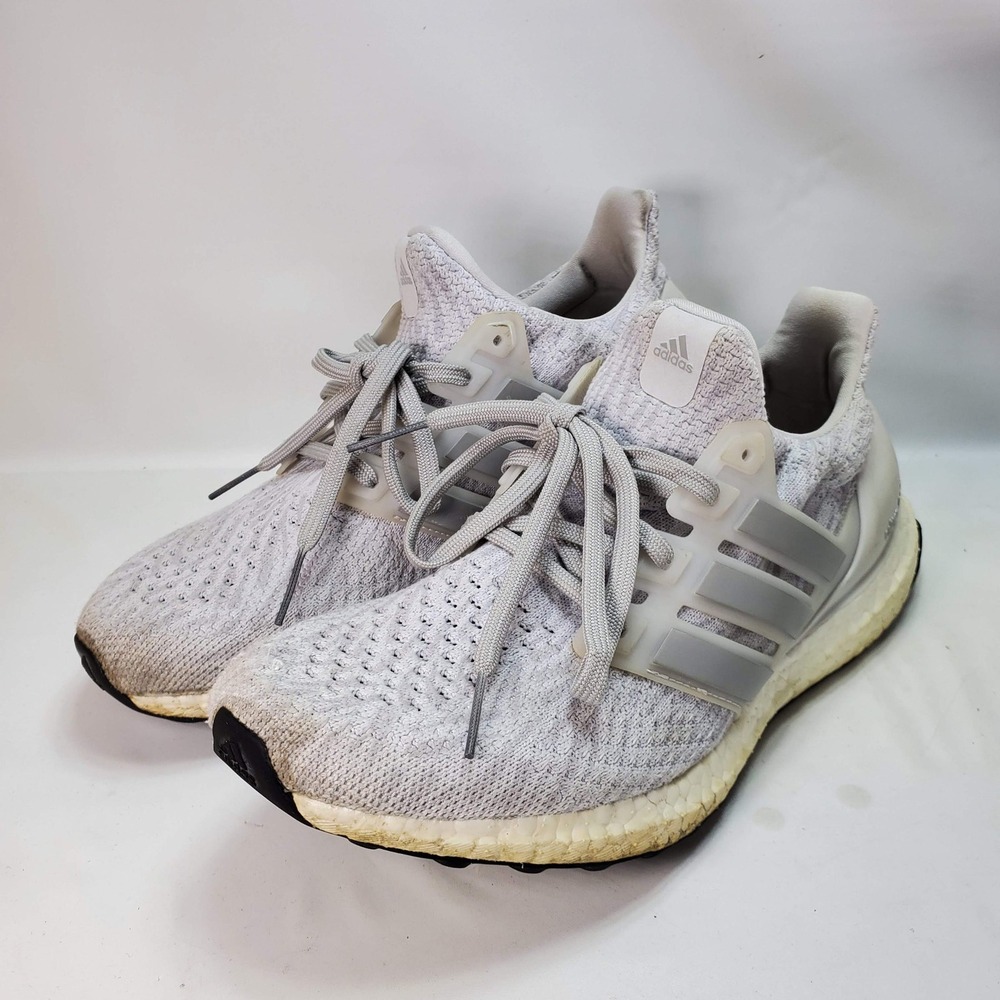Adidas Ultraboost 5.0 DNA Women 8 Grey Running Shoes GX4104 Parley Primeknit